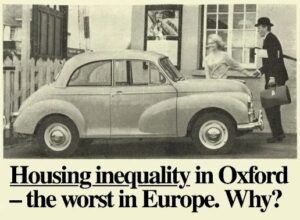 Housing inequality in Oxford: workshop and discussion